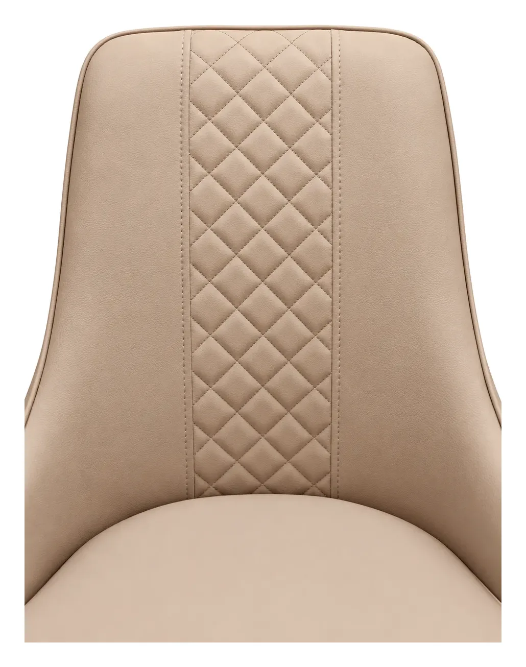 4-Seater Dining Set, Taupe Quilted Chairs, photo 9