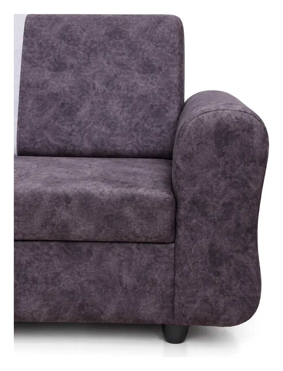 Corner Sofa, Purple-Grey with Storage Corner, photo 2