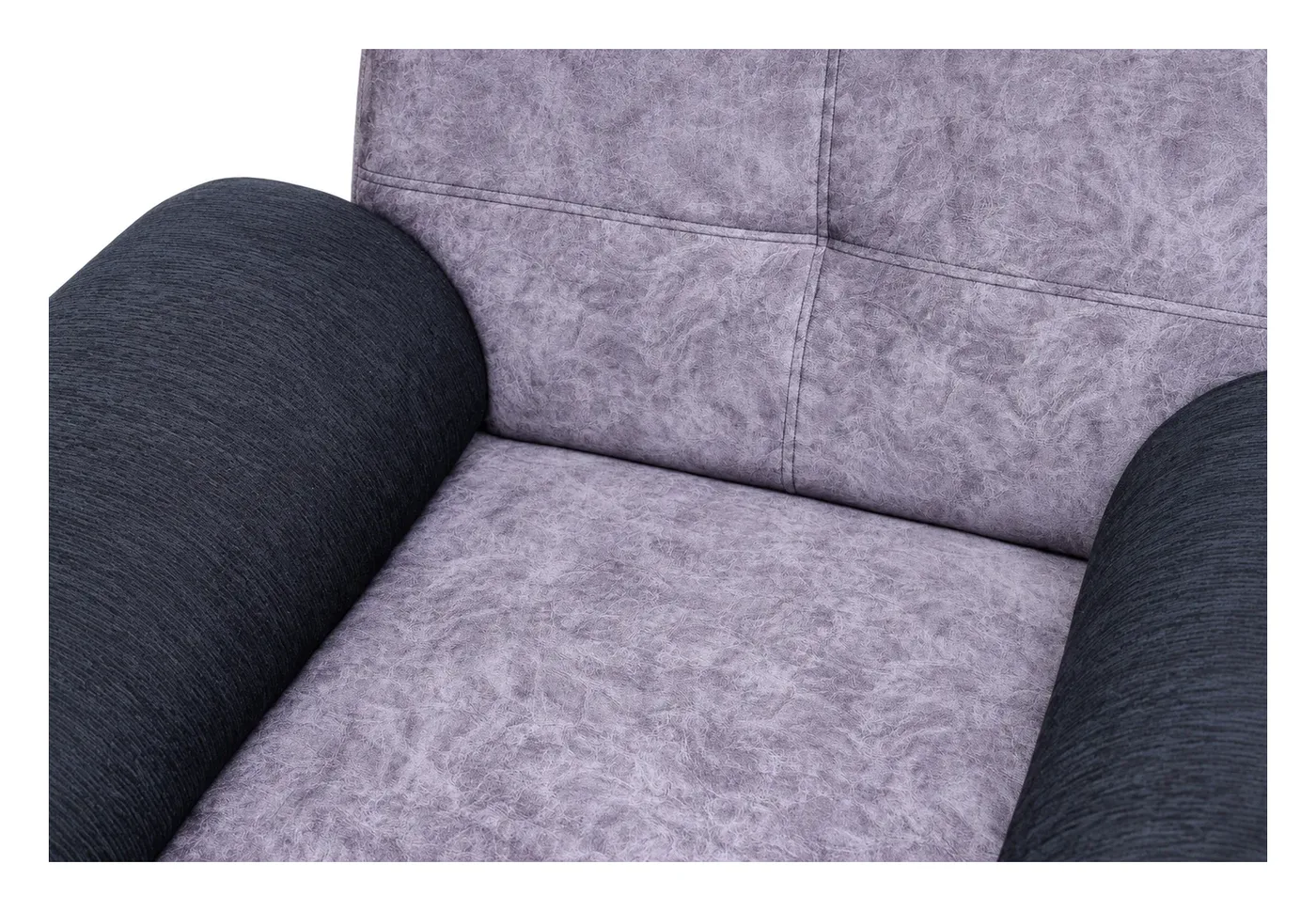 Sofa Set 3+1+1, Lavender and Black, photo 6