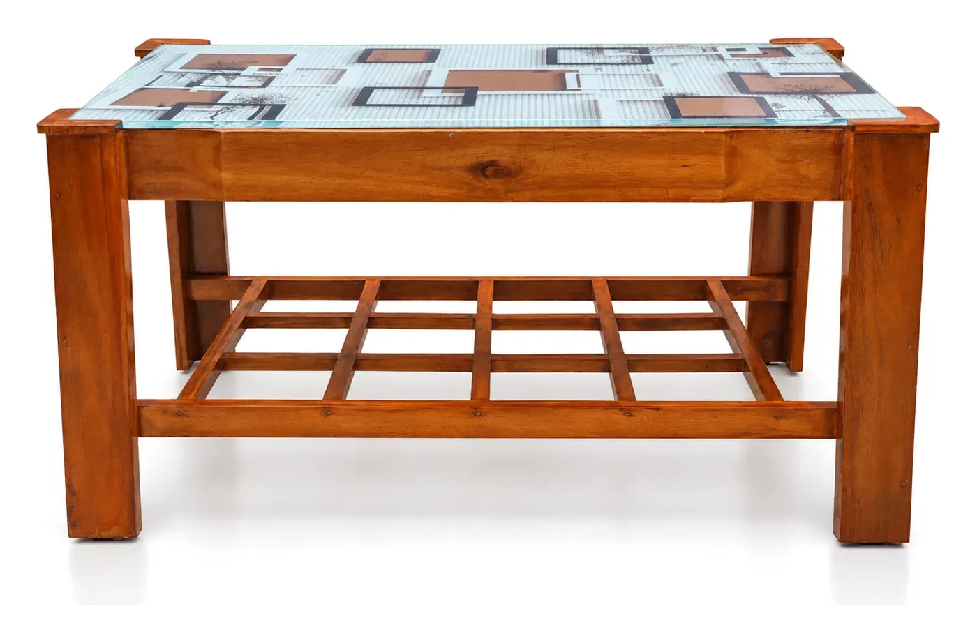 Centre Table, Square-Print Glass, photo 2
