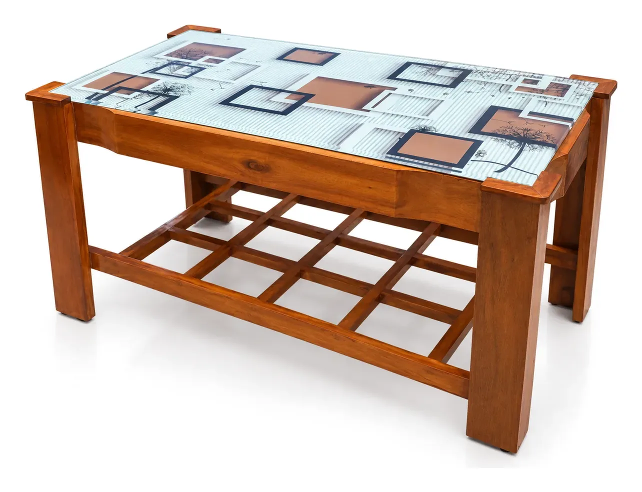 Centre Table, Square-Print Glass, photo 3
