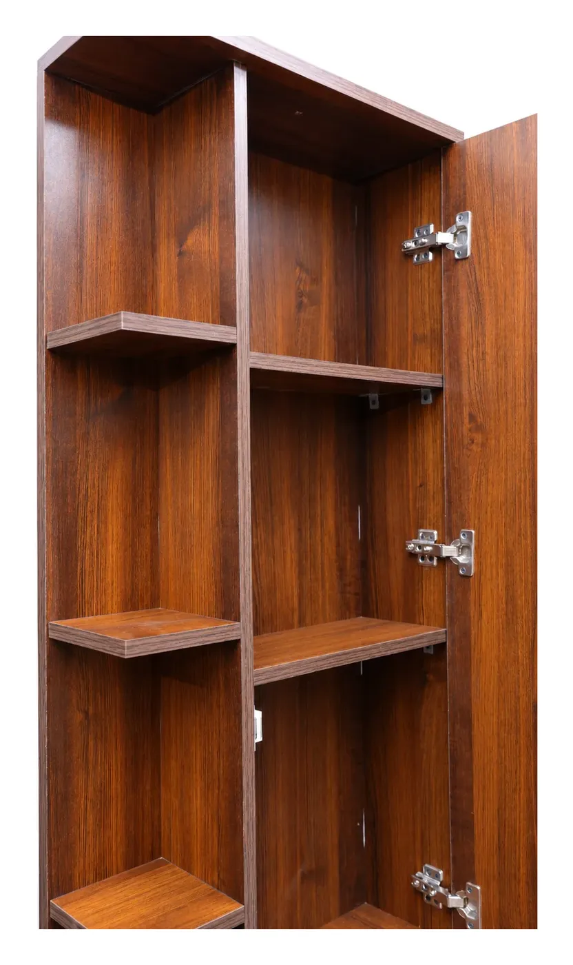 Dressing Table with Mirror, Walnut Finish, photo 4